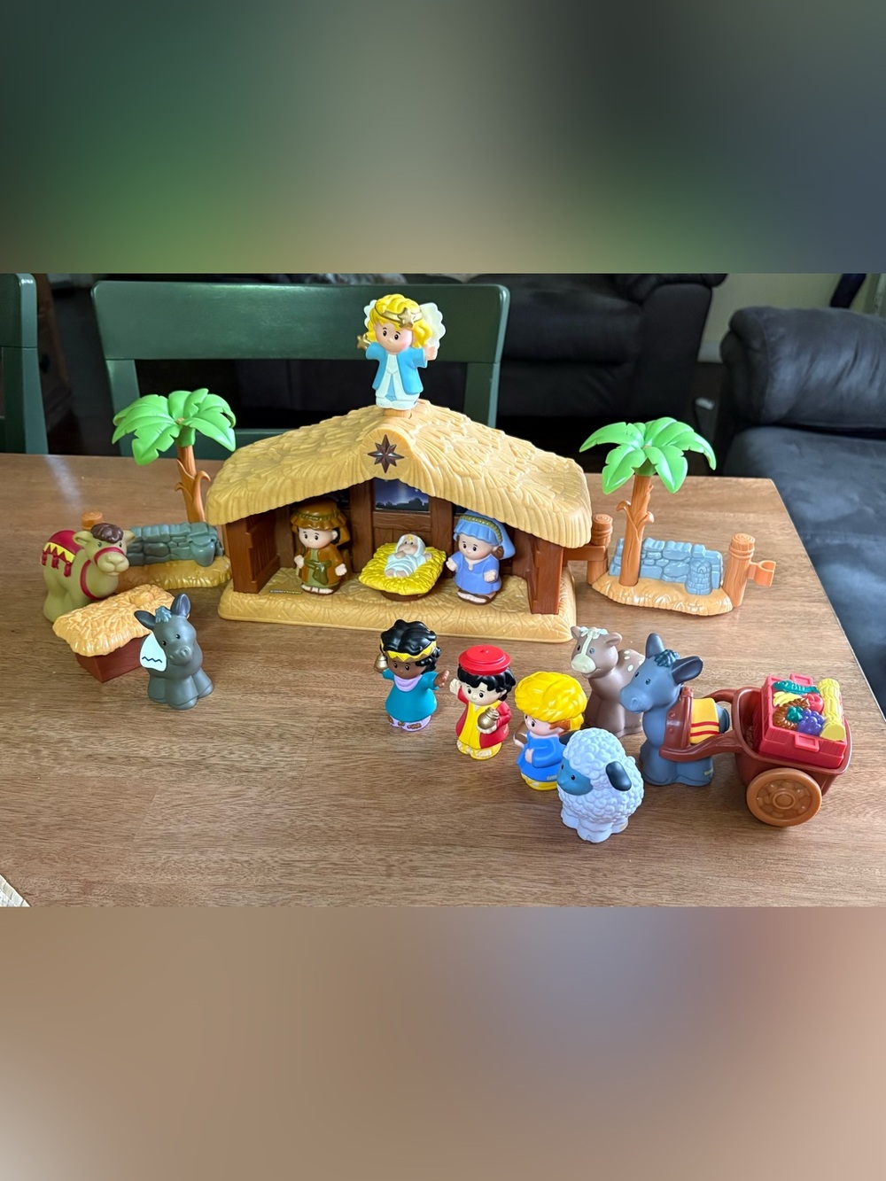Fisher-Price Little People Christmas Story Nativity Playset